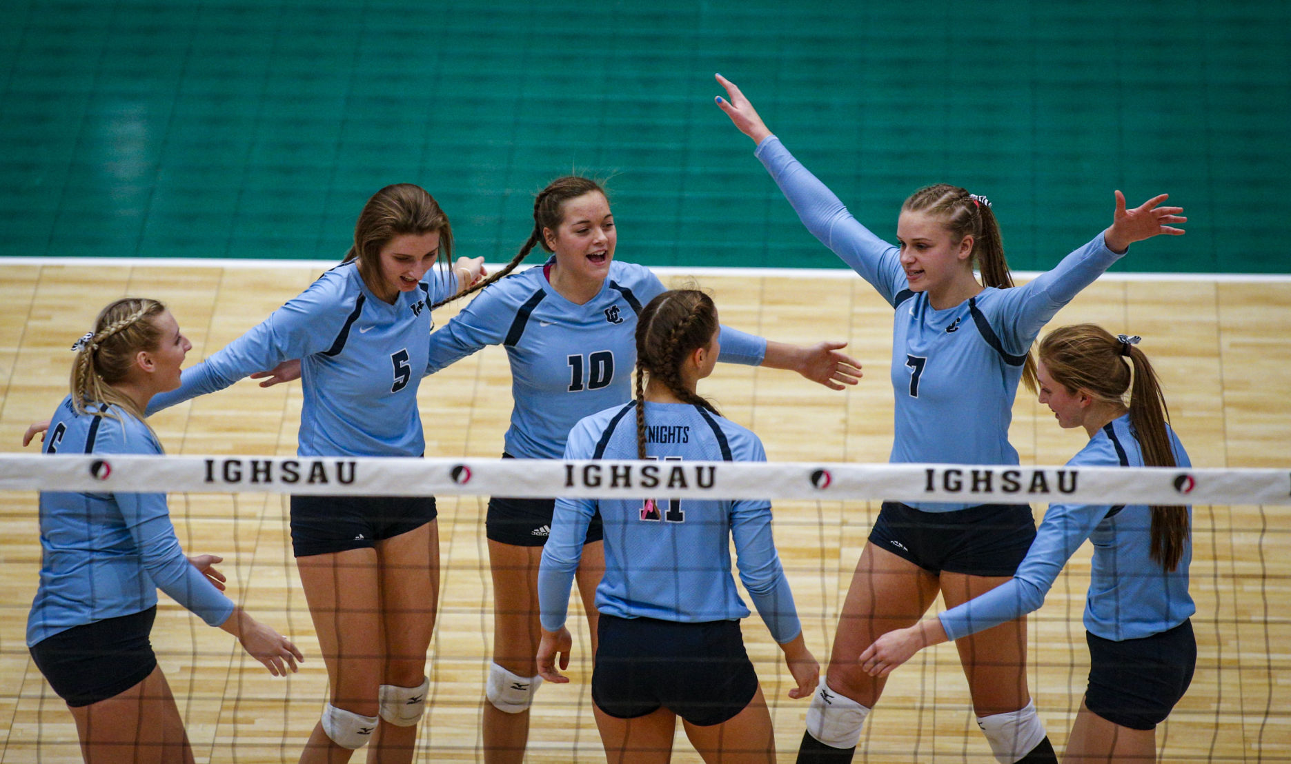 Unity Christian vs Waterloo Columbus state volleyball